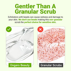 Ongaro Beauty Organic Face Scrub – aloe-vera hydration supports comfortable cleansing