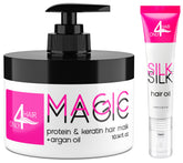 ONLY4HAIR Hair Repair Mask pack front showing premium jar for dry damaged hair nourishment