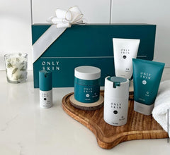 Only Skin Premium Kit exfoliating scrub texture for smoother skin