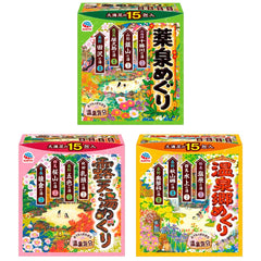 Yakusen blend packet from Onsen bath salt for a home spa ritual.