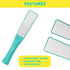 Onyx Professional foot scrubber coarse side tackles thick calluses.