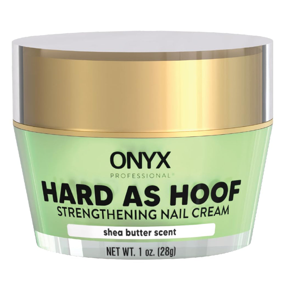 Onyx Professional Hard as Hoof nail-strengthening cream jar nourishes nails and cuticles
