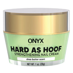 Onyx Professional Hard as Hoof nail-strengthening cream jar nourishes nails and cuticles