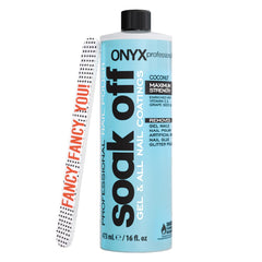 Onyx Professional nail file included for shaping after removal