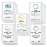OOTD 50Combo gift pack unboxing shows a premium vegan sheet mask collection for gifting.