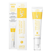 OOTD dark circle remover eye serum bottle closeup for brighter under-eye area.