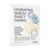OOTD Hydrating Sheet Mask Starter Pack front view for daily nourishment