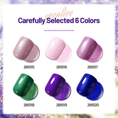 OpenLive pink glitter shade adds sparkle with easy one-coat application.