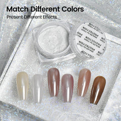 OpenLive eyeshadow stick for easy powder rubbing on nails