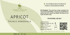 OPO Apricot Kernel Oil amber glass bottle on vanity for natural skincare
