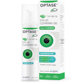 Optase TTO eyelid cleansing gel bottle cap for gentle daily use