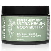 Ora's Amazing Herbal Ultra Healing Butter 8oz tub, deeply moisturizing for dry skin.