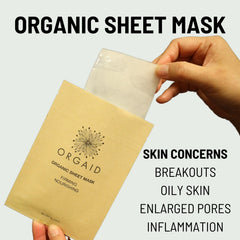 ORGAID Ecoderma technology closeup highlights enhanced absorption for better results