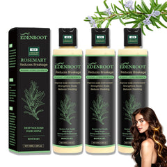 Organic Rosemary Hair Growth Shampoo bottle highlights natural formula for daily care