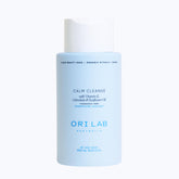 ORI LAB Calm Cleanse bottle side view showing fragrance-free formula for gentle scalp care