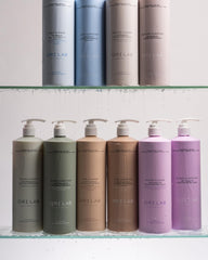 ORI LAB Restore Cleanse beauty boosters close-up with snowflower, camellia oil and oats for nourishment.