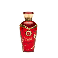 Orientica Arte Bellissimo Smokin' Gorgeous cap close-up highlighting premium fragrance