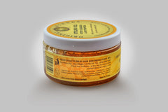 Original Blends Styling Gel texture in hand, showing easy application and non-flaking formula.
