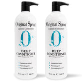 Original Sprout Deep Conditioner bottle front view, two-pack 32 oz for family use