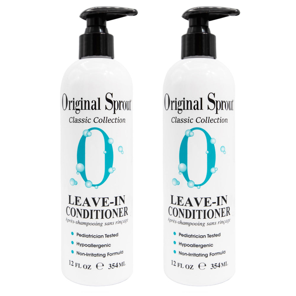 Original Sprout Leave-In Conditioner bottle front for smooth, frizz-free hair