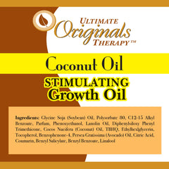 Originals by Africa's Best Therapy Coconut Oil used on skin for hydration and glow