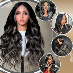 Orijodie 210-density wig offers fuller, natural silhouette.