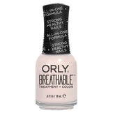 Orly Breathable Barely There 20908 bottle shows smooth application and quick-drying wear.