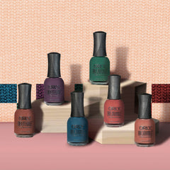 Vernis Orly respirant, nuance poussière rose, manucure douce et neutre.