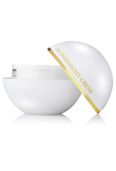 Shea butter and vitamin E ingredients in Orogold night cream.