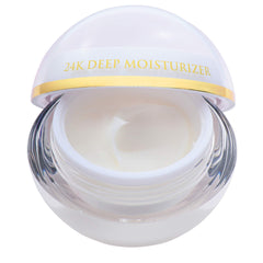 Orogold White Gold Day Moisturizer gold sheen delivers subtle radiance