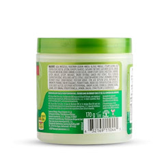 Infusion of coconut oil and olive oil in ORS Creme for shine and softness.