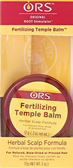 ORS HAIRestore 2oz bottle in hand for easy temple and scalp care.
