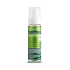 ORS Moisture Boost Olive Oil Panthenol highlights deep hydration during styling.