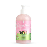ORS Curlshow bottle closeup showing the infused formula for stronger curls
