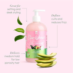 ORS Curlshow after-use defined curls with reduced frizz