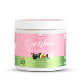 ORS Curlshow leave-in bottle highlights olive oil infusion for smoother, defined curls