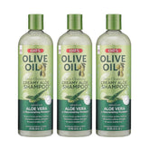 ORS Olive Oil Deep Cleansing Shampoo bottle highlights nourishing base for natural and relaxed hair.