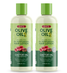ORS Olive Oil Hair Lotion bottle shows rich hydration for natural and relaxed hair