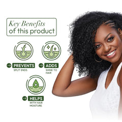 Olive oil droplets highlight nourishing presence in ORS shampoo.
