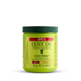 ORS Olive Oil Professional Creme Relaxer bottle shows premium packaging and smooth results