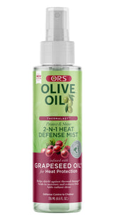 ORS Thermalast bottle with heat defense mist protects styling
