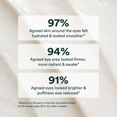 OSEA Advanced Repair Eye Cream applying under-eye area for smoother-feeling skin