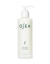 OSEA Anti-Aging Body Balm bottle with pump for easy hydration.