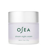 OSEA Dream Night Cream bottle for deep overnight hydration.