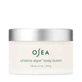 OSEA Undaria Algae Body Butter jar shows rich whipped shea for deep hydration