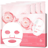 O.SECERT pink packaging for collagen face mask, premium at-home skincare.