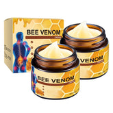 OSFRIAGE Bee Venom Joint Gel jar showing natural ingredients for joint support.