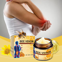OSFRIAGE Bee Venom Joint Gel label close-up for easy reference on ingredients.
