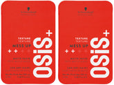 OSiS+ Mess Up 2-pack packaging shown for convenient matte styling