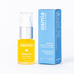 Osmia Natural Balance Serum bottle for everyday balance and calm skin.